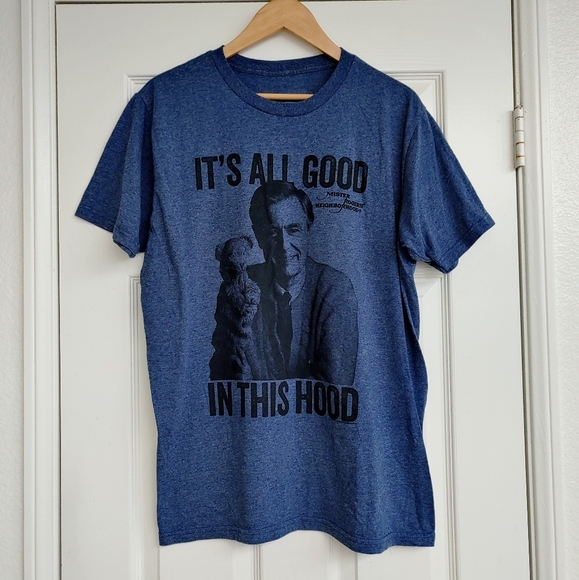 Mister Rogers Short Sleeve Graphic Tee Shirt - Picture 1 of 4